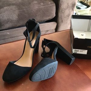 Size 12 black heel